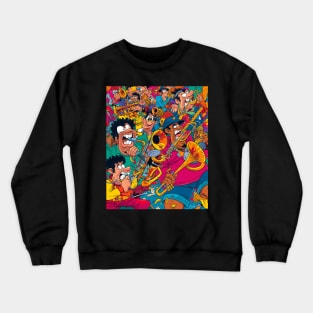 Fat Albert Animated Spin-offs Crewneck Sweatshirt